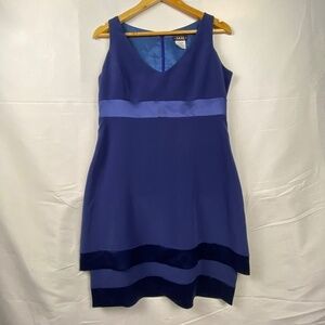 MK Studio formal dress, midi size: Medium Color: Royal blue, cocktail/ party